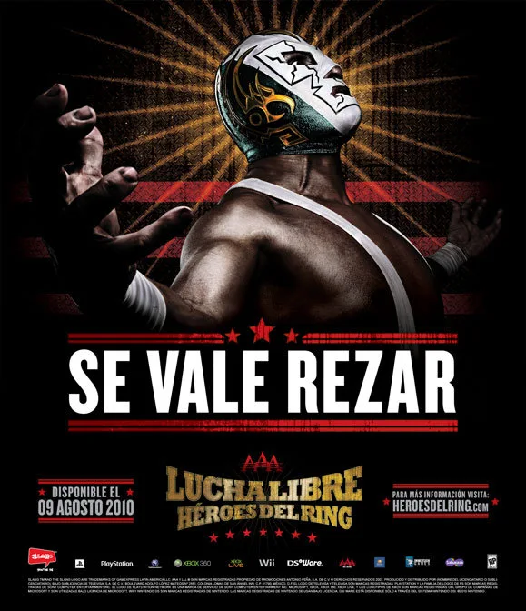 Cartel de Lucha Libre AAA: Héroes del Ring