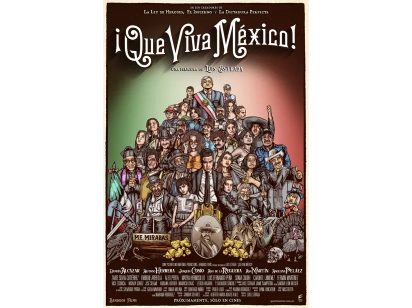 Cartel de ¡Que viva México!