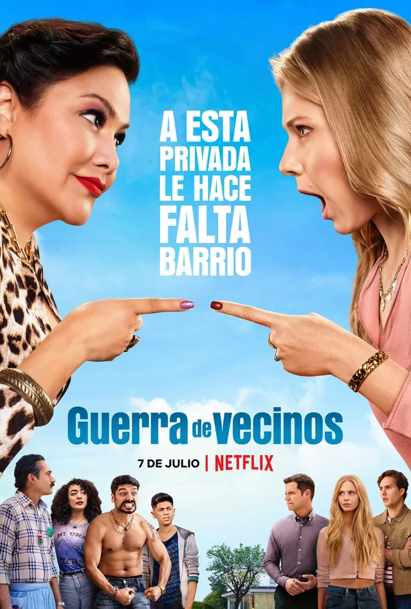 Cartel de Guerra de vecinos T1 y T2